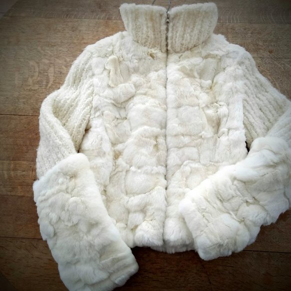 Rabbit Fur Coat